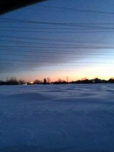 Léo a caminho do trabalho
