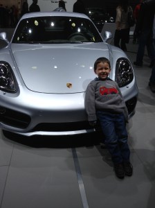 Salão do automóvel de Detroit.