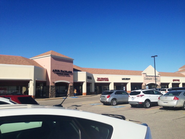 Paradinha básica no Outlet